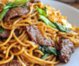 Savoring Authentic Beef Lo Mein at Home